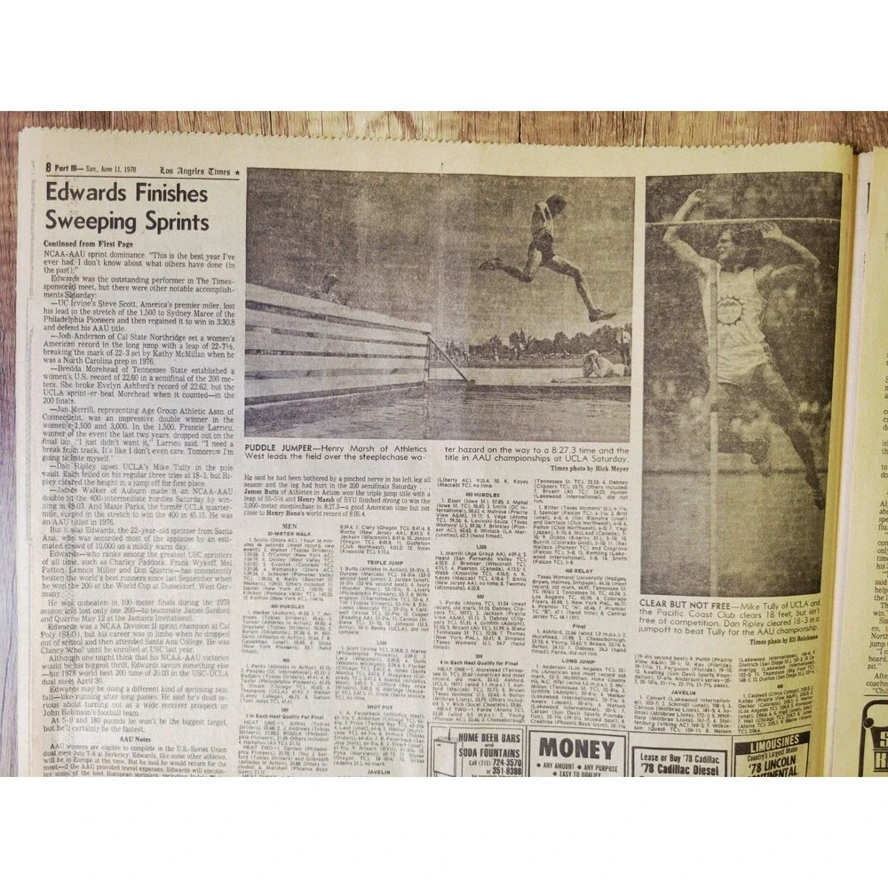 1978 Jun 11: LA Times Triple Crown For Affirmed! Belmont Stakes Win Horse Racing
